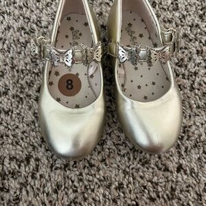 Self Esteem Gold Dress Shoes Elegant Flats